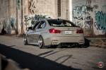 BMW M3 Sedan on Vossen Wheels (LC-106T) 2017 года
